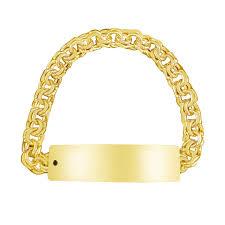 10K 9MM 8" Chino Bracelet