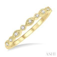 14K 0.10CT DIAMOND RING