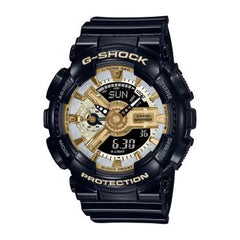 G-Shock Black Analog-Digital Gold-Face Watch