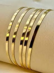 10K 6MM 22" S Herringbone Chain