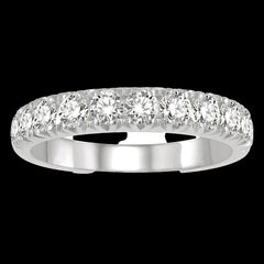 14K 0.25ct Diamond Prong-Set Wedding-Band