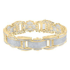 10k 3.0ct Diamond Fashion Bracelet