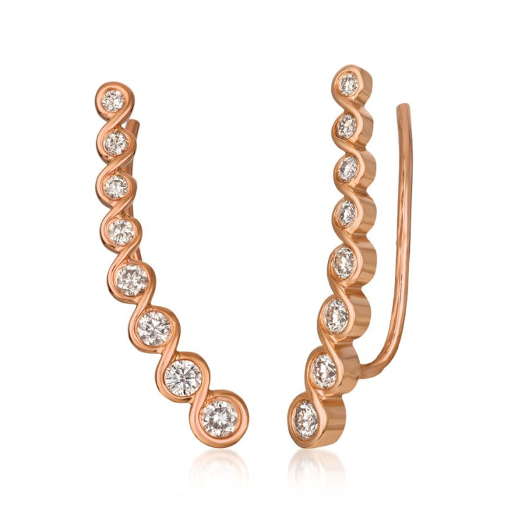 Le Vian 14K Strawberry Gold Ear Climber