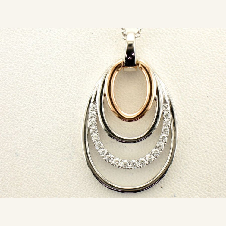 Le Vian 14K Two Tone Gold Pendant