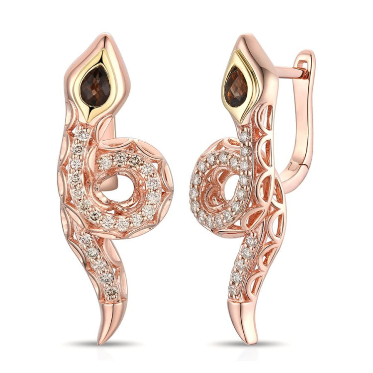 Le Vian 14K Two Tone Gold Earrings