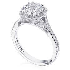 18k .32ct-Round-Cut Diamond-Semi-Mount Ring