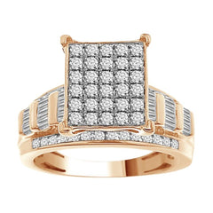 10K 1.00CT DIAMOND RING