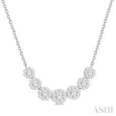 10K 1.00ct Diamond Fashion Necklace