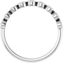 Platinum 1/4 CTW Lab-Grown Diamond  Anniversary Band