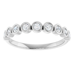 Platinum 1/4 CTW Lab-Grown Diamond  Anniversary Band