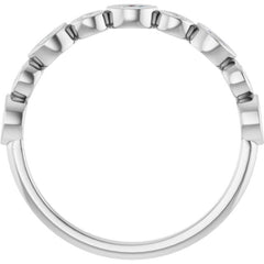 Platinum 1/6 CTW Lab-Grown Diamond  Anniversary Band