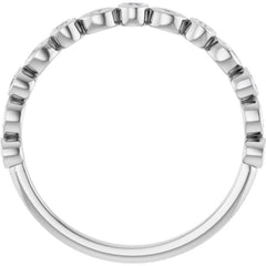 Platinum 1/6 CTW Lab-Grown Diamond  Anniversary Band