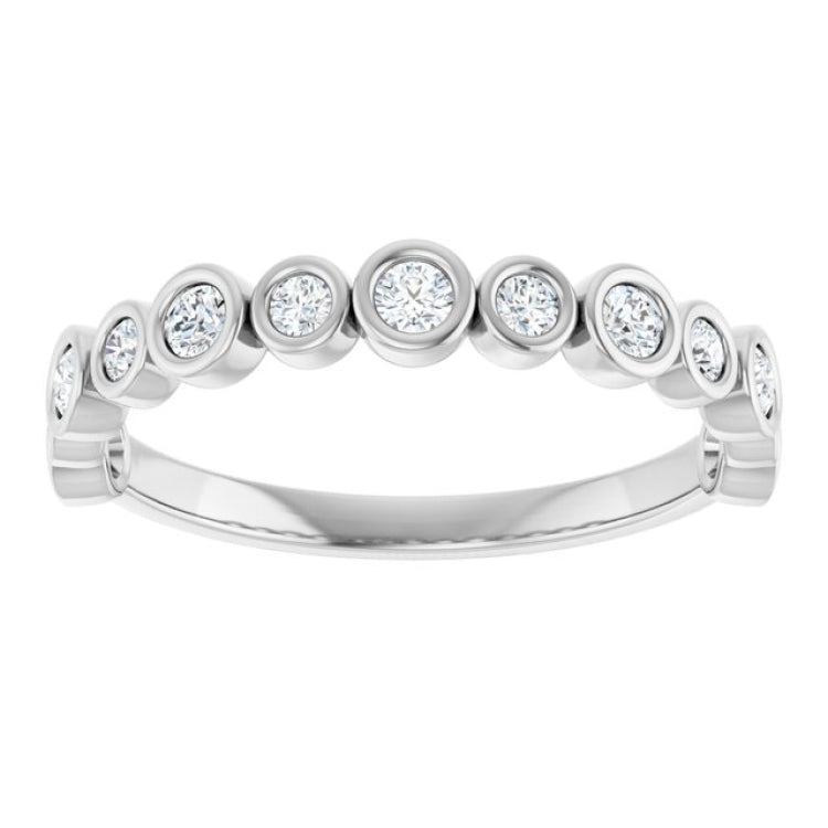 Platinum 1/3 CTW Lab-Grown Diamond  Anniversary Band