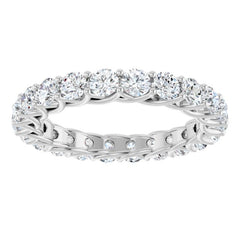 14K White 1 7/8 CTW Lab-Grown Diamond  Eternity Band
