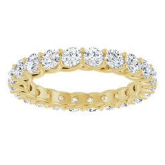 14K Yellow 1 7/8 CTW Lab-Grown Diamond  Eternity Band