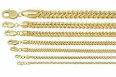 10K 7mm 26"H  Franco Chain