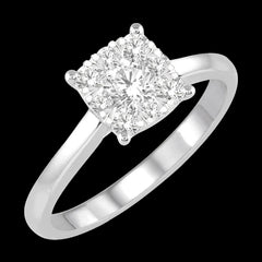 14K 0.90ct Diamond Solitaire Ring
