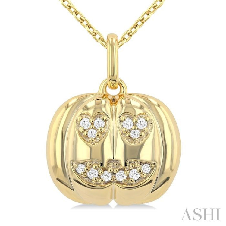 .06CTRDDM PETITE PUMPKIN PD YG 10K-S+CH*