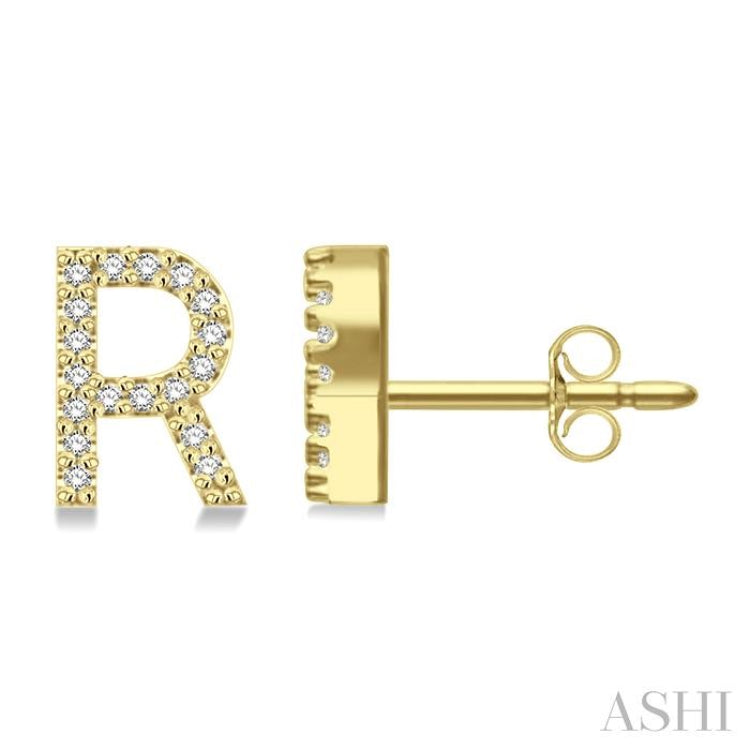 .10CTRDDM 'R' INITIAL ER 7.0MM YG 10K-S*