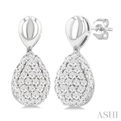 .33CTRDDM PR SHAPE MINI PAVE ER WG10K-S*