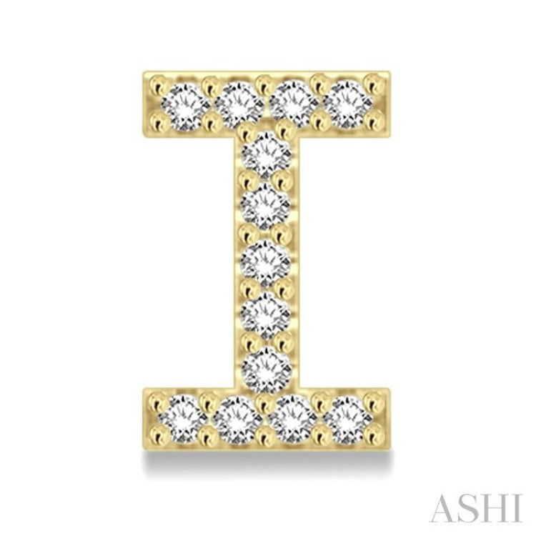 .10CTRDDM 'I' INITIAL ER 7.0MM YG 10K-S*