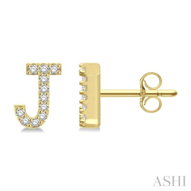 .10CTRDDM 'J' INITIAL ER 7.0MM YG 10K-S*