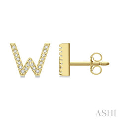 .12CTRDDM 'W' INITIAL ER 7.0MM YG 10K-S*