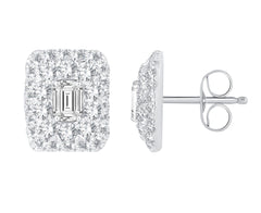14K 0.80Ct Diamond Fashion Earrings