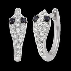10K 0.21ct Diamond Fancy Earrings