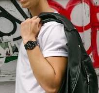 Bulova Men's Stainless-steel/Black Diamond Watch
