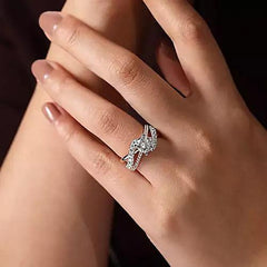 14K 0.78ct-Diamond 2.79CZ Semi-Mount