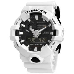 G-shock Analog-Digital White Resin-Strap Watch