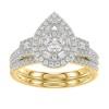 14K 1.75ct Diamond Solitaire Pear-Ring