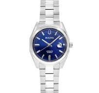 Mens Bulova Watch Suyveyor M W Br Bl Auto