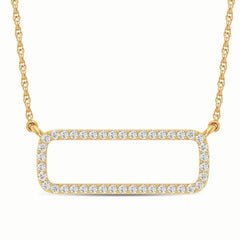 14K 0.10ct Diamond Fashion Necklace