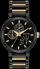 Bulova Futuro Mens Watch-Black Tone