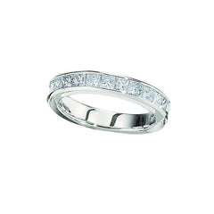 14K 0.25ct Diamond Channel-set Wedding-Band