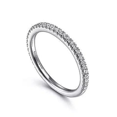14K 0.45ct-Diamond 3.46CZ Semi-Mount