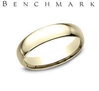 14K 5MM SIZE 9 COMFORT-FIT GOLD-BAND