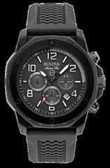 Bulova Men's Marine-star Rubber Watch