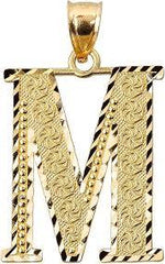 10K Initial Pendant