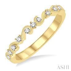 14K 0.21ct Diamond Fashion Ring