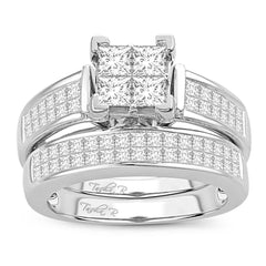 14K 2.35ct Dia Cluster Ring