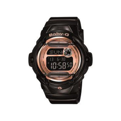 Black-Rose-Gold Baby-G Watch