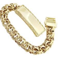 10K 9MM 8" Chino-Link Bracelet