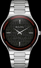 Bulova Apollo Mens Watch Silver-Tone