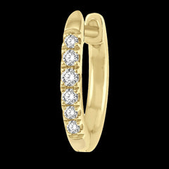 10K 0.12ct Diamond Petite Earrings
