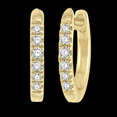 10K 0.12ct Diamond Petite Earrings