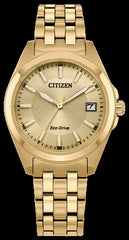 Citizen-Classic Peyten-Champagne-Dial Gold-Tone Watch