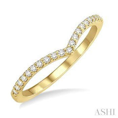 14K 0.15ct Diamond Curb-Fashion Ring